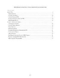 2022Usdaexplanatory Notes –National Institute of Food and Agriculture