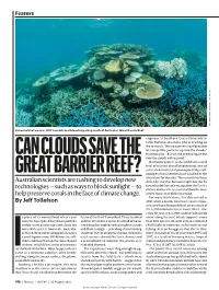 Can Clouds Save the Great Barrier Reef?