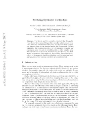 Evolving Symbolic Controllers