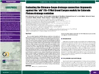 Evaluating the Shinumo-Sespe Drainage Connection: Arguments Against the “Old” (70–17 Ma) Grand Canyon Models for Colorado GEOSPHERE, V