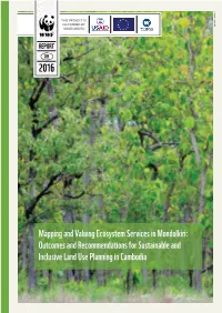 Mapping and Valuing Ecosystem Services in Mondulkiri