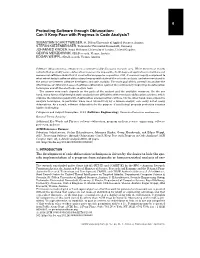 4 Protecting Software Through Obfuscation: Can It Keep Pace with Progress in Code Analysis?