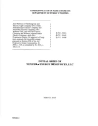 Initial Brief of Nextera Energy Resources, Llc