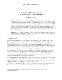 John F. Byrne's Chaocipher Revealed