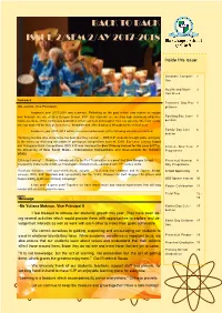 Back to Back Issue 2/Sem 2/Ay 2017-2018