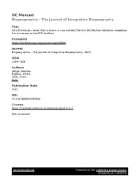Downloaded from the Form Is Proposed and Reinforced by Moderators' ISTAT Website (ISTAT 2020) and Periodically Suggestions