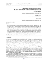 Exploration of Piliostigma Thonningii (Schum.) a Tropical Tree for Possible Utilization As a Plant-Derived Pesticide