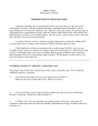 Geologic Map Homework
