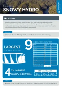 Turbine Fact Sheet