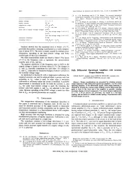 Fully Differential Operational Amplifiers with Accurate Output Balancing