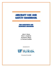 WEC Aircraft Use and Safety Handbook