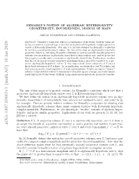 Arxiv:1807.03665V3 [Math.AG]