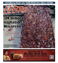 Libre Dito Ang INQUIRER LIBRE Digital Edition VOL