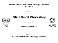 GNU Hurd Workshop