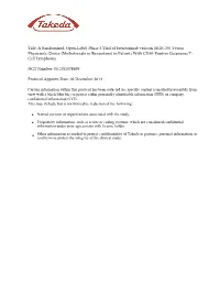 A Randomized, Open-Label, Phase 3 Trial of Brentuximab Vedotin