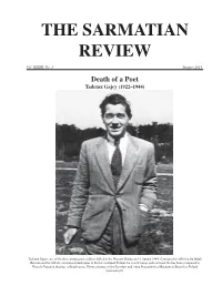 The Sarmatian Review
