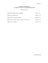 Chapter One: Solitude Versus Community Pages 1 - 20