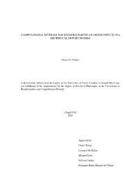 Computational Methods for Studying Parent-Of-Origin Effects Via Reciprocal Mouse Crosses