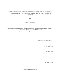 The Baritone Voice in the Seventeenth and Eighteenth Centuries: a Brief Examination of Its Development and Its Use in Handel’S Messiah