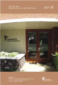 11 Jaarverslag Hospice Duin- En Bollenstreek