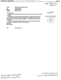 Concerning the Draft Environmental Impact