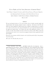 Macro Risks and the Term Structure of Interest Rates∗