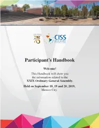 Participant's Handbook