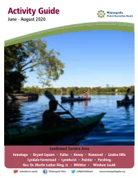 Southwest Summer 2020 Activity Guide
