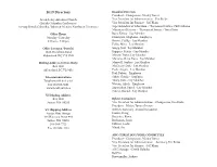 2019 Directory