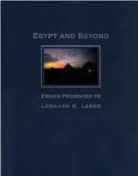 A Second Style in Egyptian Relief of the Old Kingdom