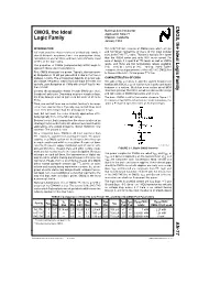 CMOS, the Ideal Logic Family Iha Nu Otg F5,Aco Uptcnsn About Sink Temperature Can Output Room CMOS at a 5V, TTL