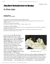 In Plain Sight | by Colin B. Bailey | the New York Review of Books