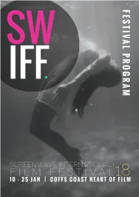 SWIFF 18 PROGRAM-No-Transparency.Indd