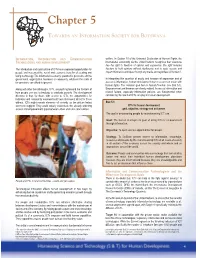 Towards an Information Society for Botswana