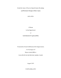 Break the Game: a Practice-Based Study of Breaking