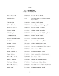Table of Contents