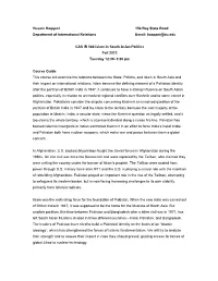 Husain Haqqani 154 Bay State Road Department of International Relations Email: Haqqani@Bu.Edu CAS IR 586 Islam in South Asian P