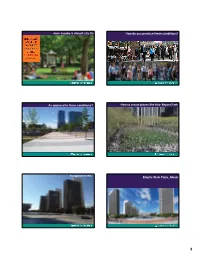 Jane Jacobs and Public Spaces