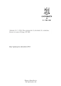 The Construction of Colorimetry by Committee. Science in Context 9(4):Pp