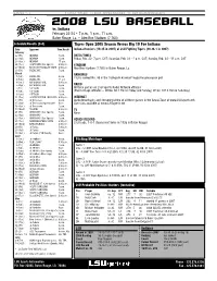 Game Notes Vs. Indiana.Qxd