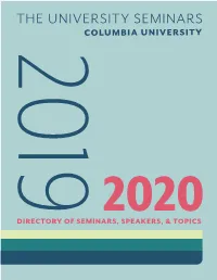 Read Full 2019-2020 Directory