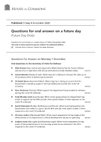 View Future Day Orals PDF File 0.11 MB