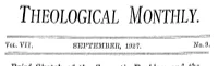 Theological Monthly