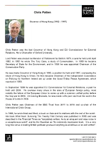 Chris Patten