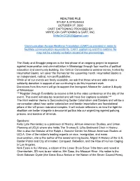 Realtime File Study & Struggle October 27, 2020