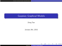 Gaussian Graphical Models Arguable Points