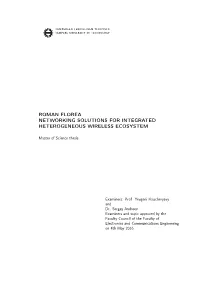 Networking Solutions for Integrated Heterogeneous Wireless Ecosystem