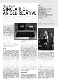 Sinclair QL Preservation Project