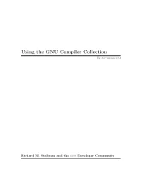 Using the GNU Compiler Collection
