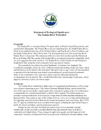 Overview NRW Ecologic Significance